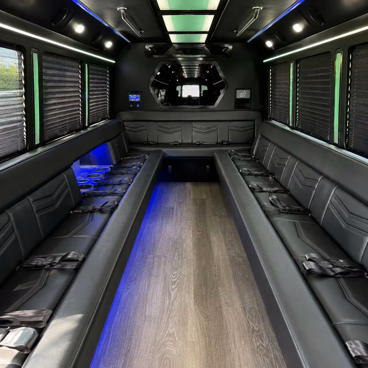 mobile party bus interior